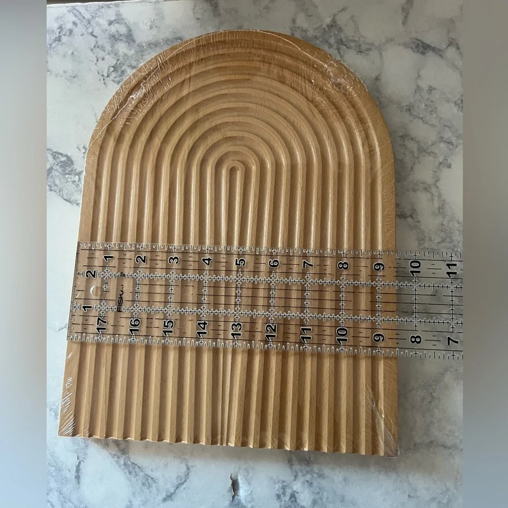 New Arch design tray wooden decorative servings tray cutting charcuterie board